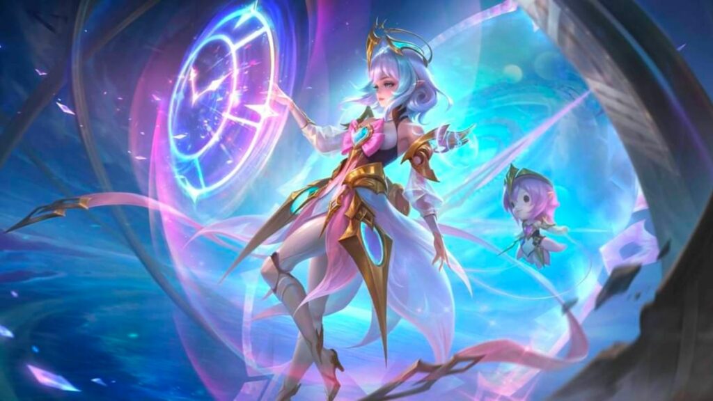 Mabighani Sa Avatar Of Time Angela Skin Sa Mobile Legends One Esports