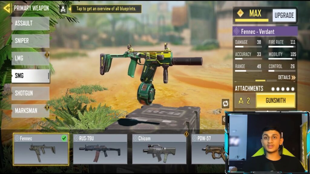 Ang pinakamatinding Fennec loadout sa Call of Duty Mobile, ayon kay