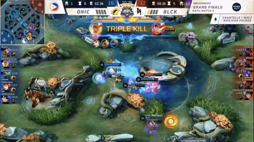 MPL PH Season 8 Grand Finals Live Scores: ONIC Philippines vs Blacklist International
