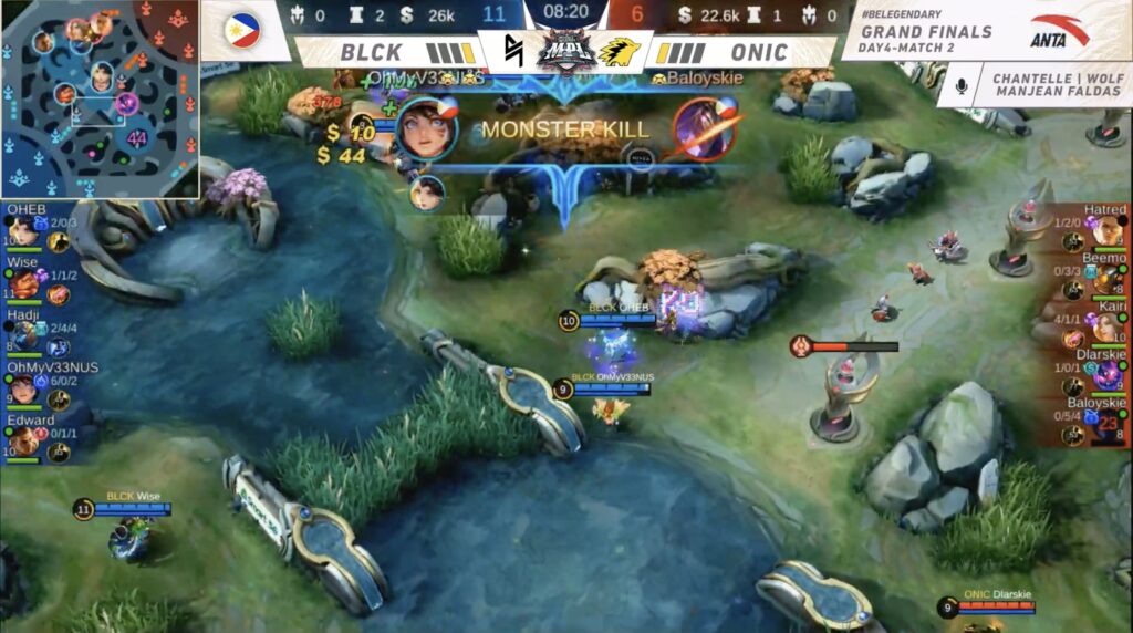 MPL PH Season 8 Grand Finals Live Scores: ONIC Philippines vs Blacklist International