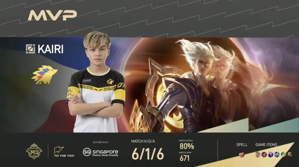 Kairi, ONIC PH pinaluhod ang RRQ sa M3 upper bracket semis