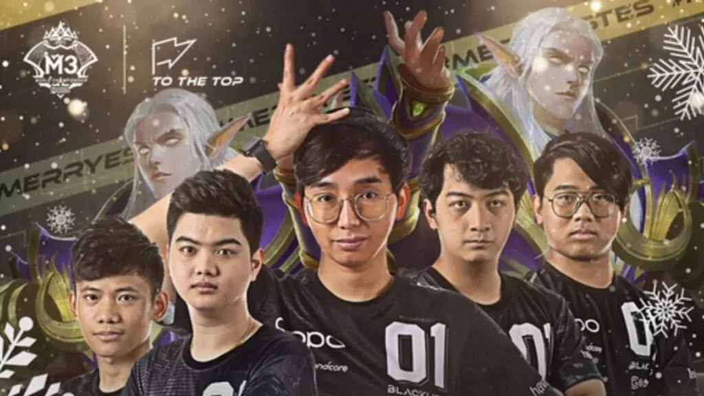 Listahan ng mga panalong nakamit nina OhMyV33nus at Wise sa nagdaang mga taon M3 World Championship Estes skin Blacklist International