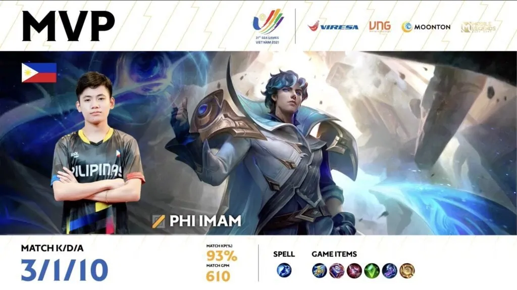 Xavier ni Imam nilapnos ang Laos, SIBOL MLBB perpekto pa rin sa Group Stages ng 31st SEA Games