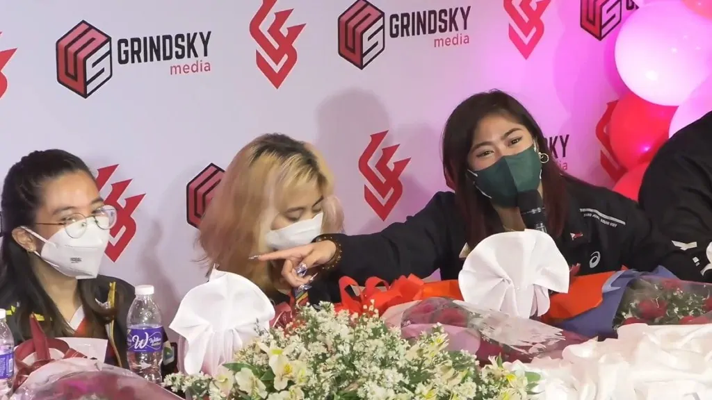 Ang kwento sa likod ng pagtambling ni Angelailaila sa 31st SEA Games Angelailaila Yugen Aeae GrindSky press conference