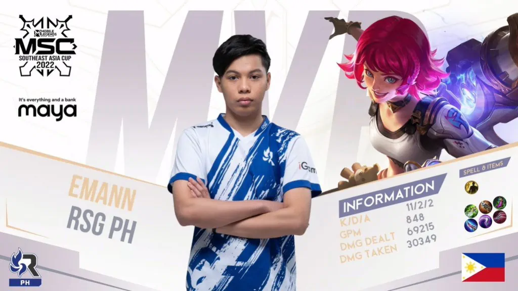 RSG PH binalatan ang Orange Esports, umarangkada sa upper bracket finals ng MSC 2022