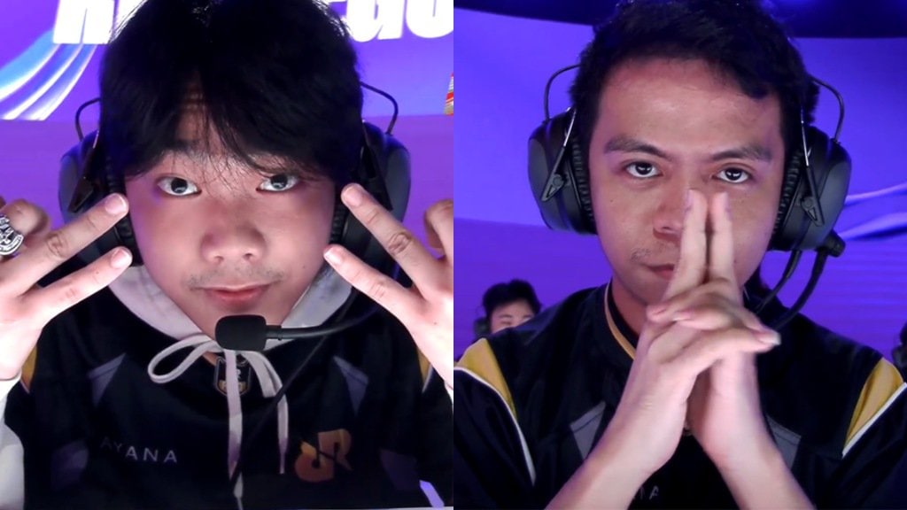 RRQ PH winalis ang Sengoku ng Japan sa Wild Rift Icons 2022 group stage Helios at Marky ng RRQ PH