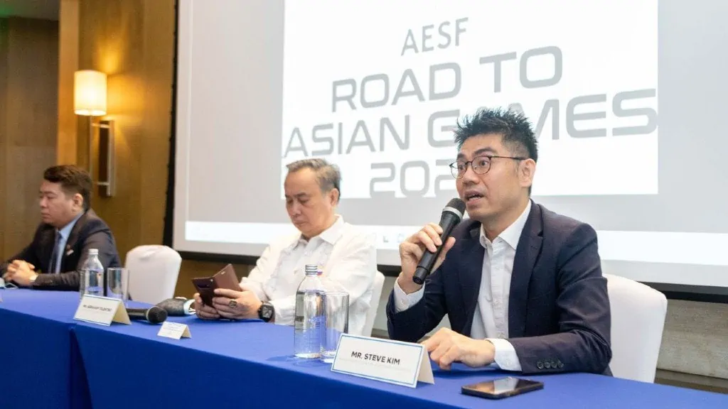 Listahan ng mga esports titles sa Asian Games 2022: Bakit walang MLBB? Steve Kim AESF COO Asian Games 2022 Esports