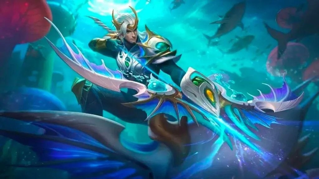 Talbog si Aquaman sa Fleet Warden skin ni Yi Sun-shin | ONE Esports