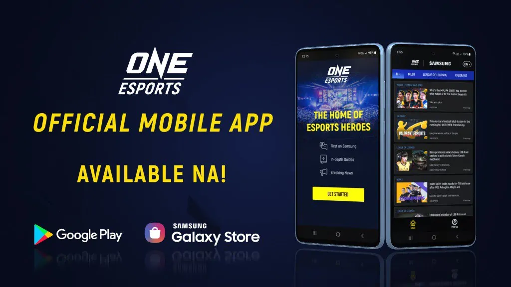 Makakuha ng eksklusibong access sa mga panayam, game guides at iba pa sa ONE Esports app para sa Samsung ONE Esports app