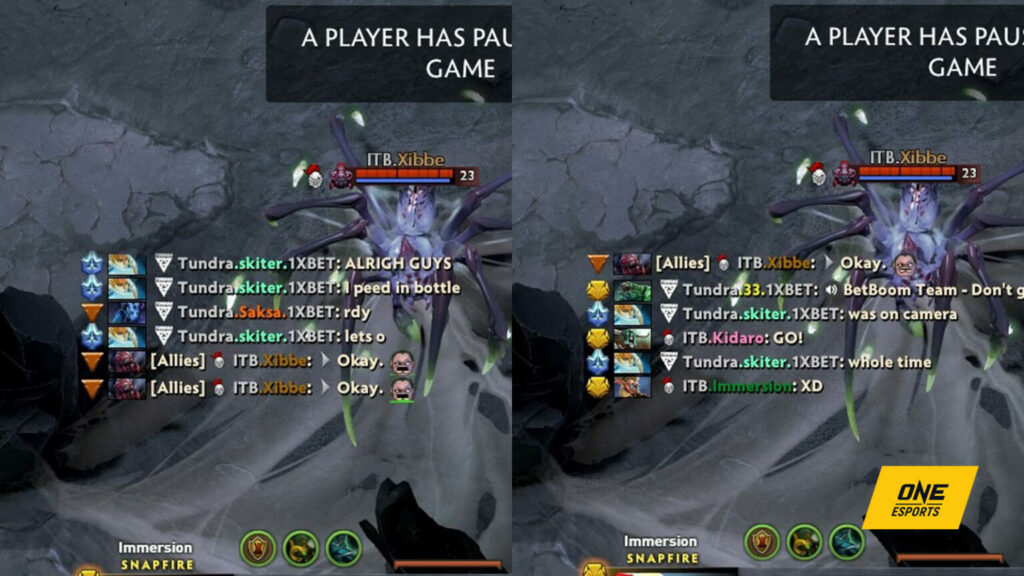TI11 champion skiter ibinunyag na pinilit siya ng DPC admins na umihi sa isang bote