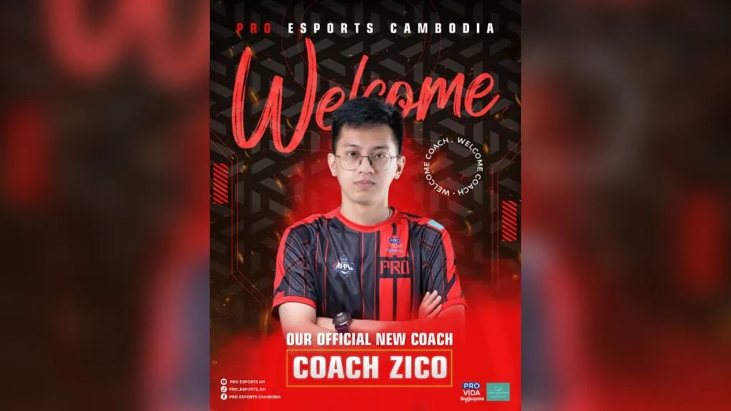 Coach Zico gagabayan ang PRO Esports sa MPL Cambodia Spring 2023 Zico ipinakilalang coach ng PRO Esports