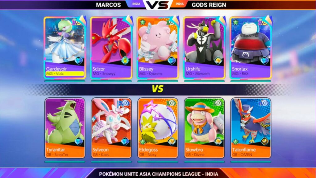 Buhay pa rin ang winstreak ng Marcos Gaming sa Pokémon UNITE Asia Champions League 2023 Indian division Buhay pa rin ang winstreak ng Marcos Gaming sa Pokémon UNITE Asia Champions League 2023 Indian division