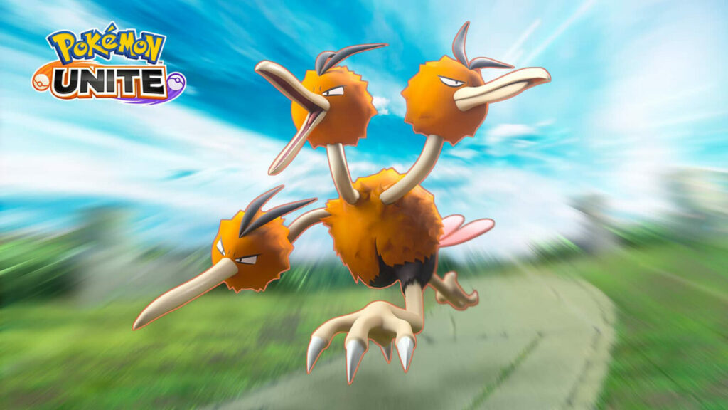 MYS Rebongs sinabing mas malakas ang All-Rounders kaysa Speedsters ngayon sa Pokémon UNITE Dodrio, isa sa mga Speedster sa Pokémon UNITE