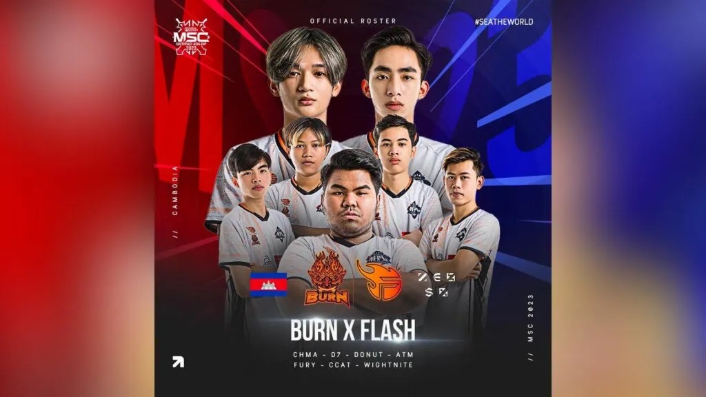 Kumpletong roster ng bawat koponan sa MSC 2023 Burn X Flash MSC 2023 roster