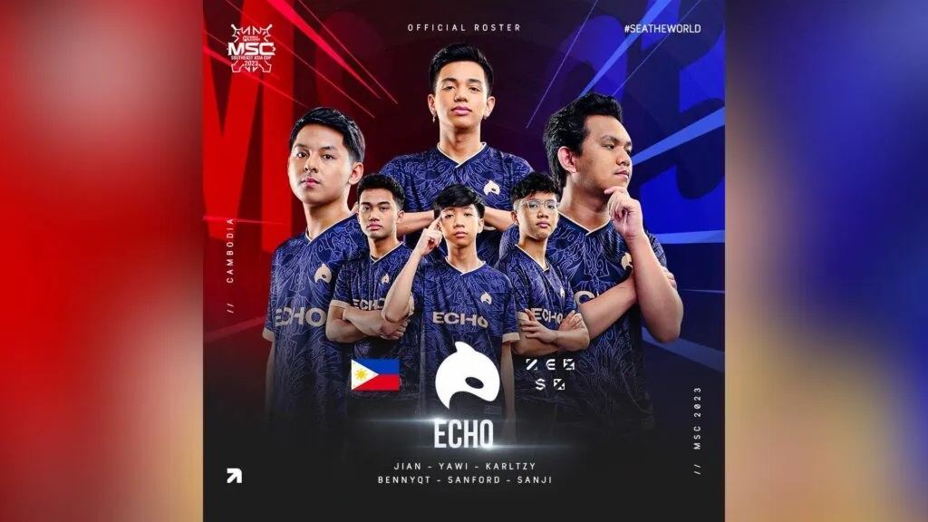 Kumpletong roster ng bawat koponan sa MSC 2023 ECHO MSC 2023 roster