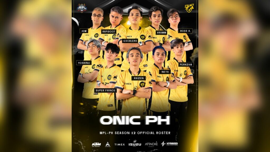 Kumpletong roster ng bawat koponan sa MPL PH Season 12